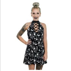 NWOT Rat Baby halter dress size S